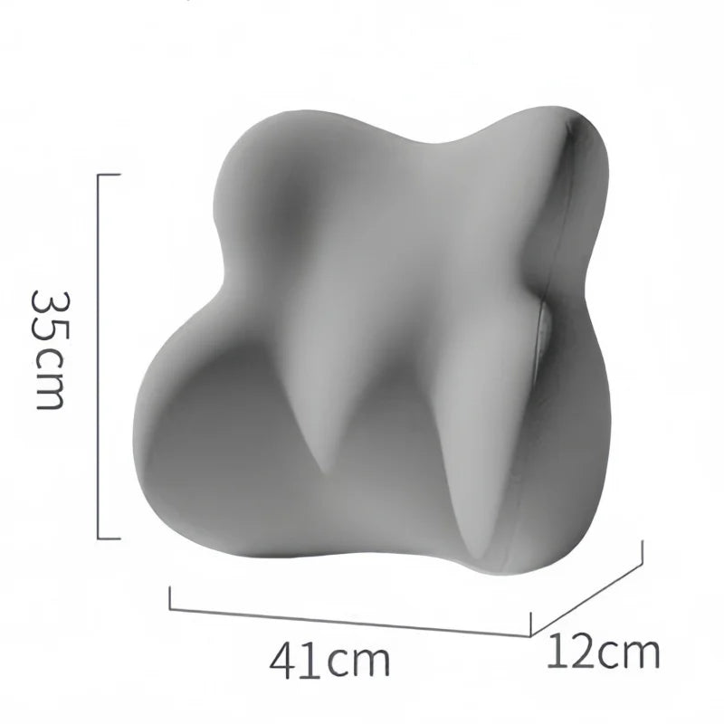 Support Lombaire Orthopédique Mémoire de Forme – Coussin Ergonomique Bureau & Télétravail