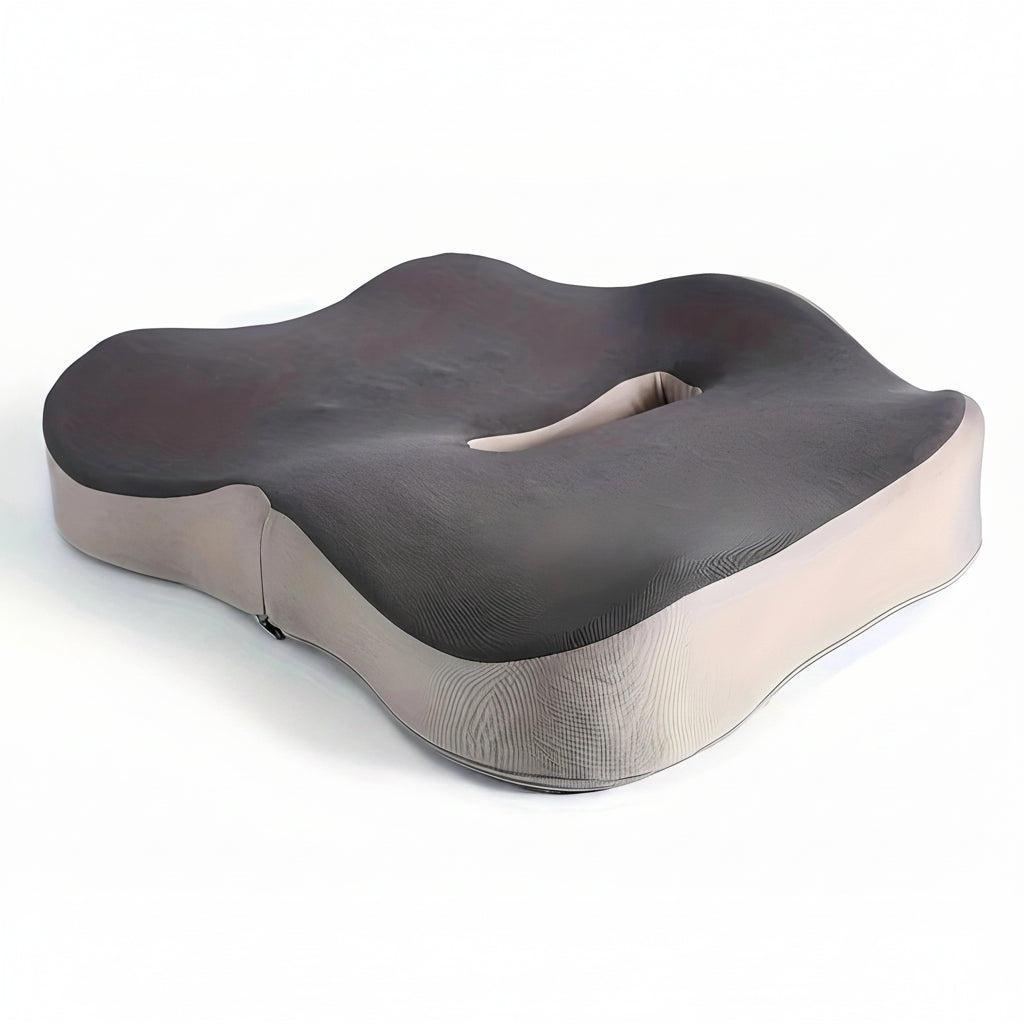 Coussin de Siège Mémoire de Forme – Anti-Douleur Coccyx & Sciatique