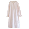 Chemise de Nuit Femme 100% Coton Gaze – Florale & Respirante | Printemps Été