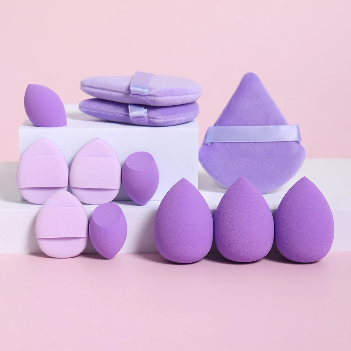 Set d’Éponges de Maquillage – Application Liquide & Poudre