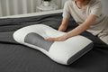 Oreiller Cervical Orthopédique en Fibre de Soja – Massage & Confort pour Dormir