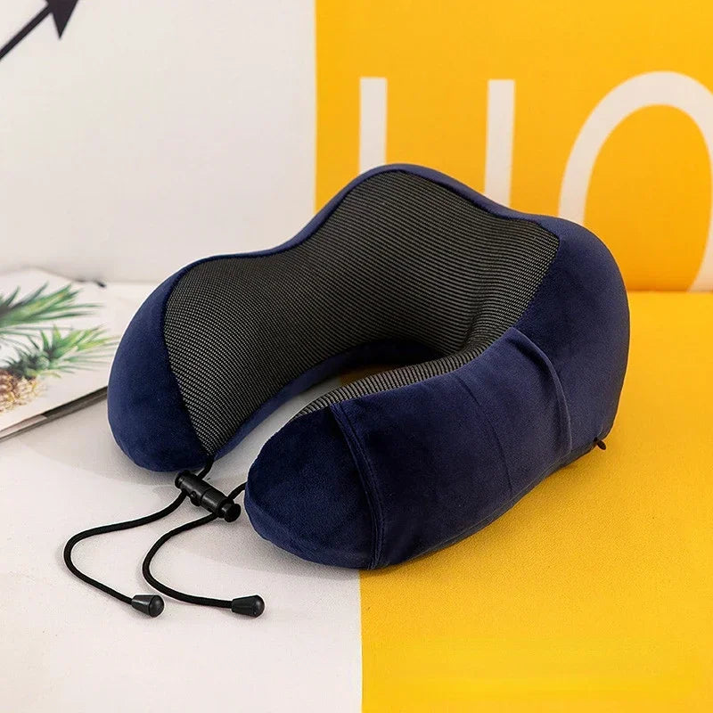 Oreiller de Voyage en Forme de U – Mémoire de Forme Douce 6 Coloris | Livraison Offerte