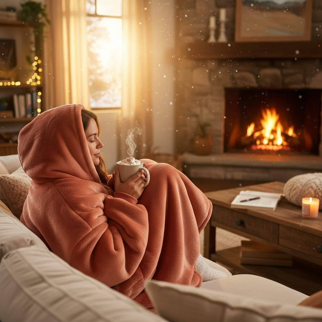 Hoodie Blanket